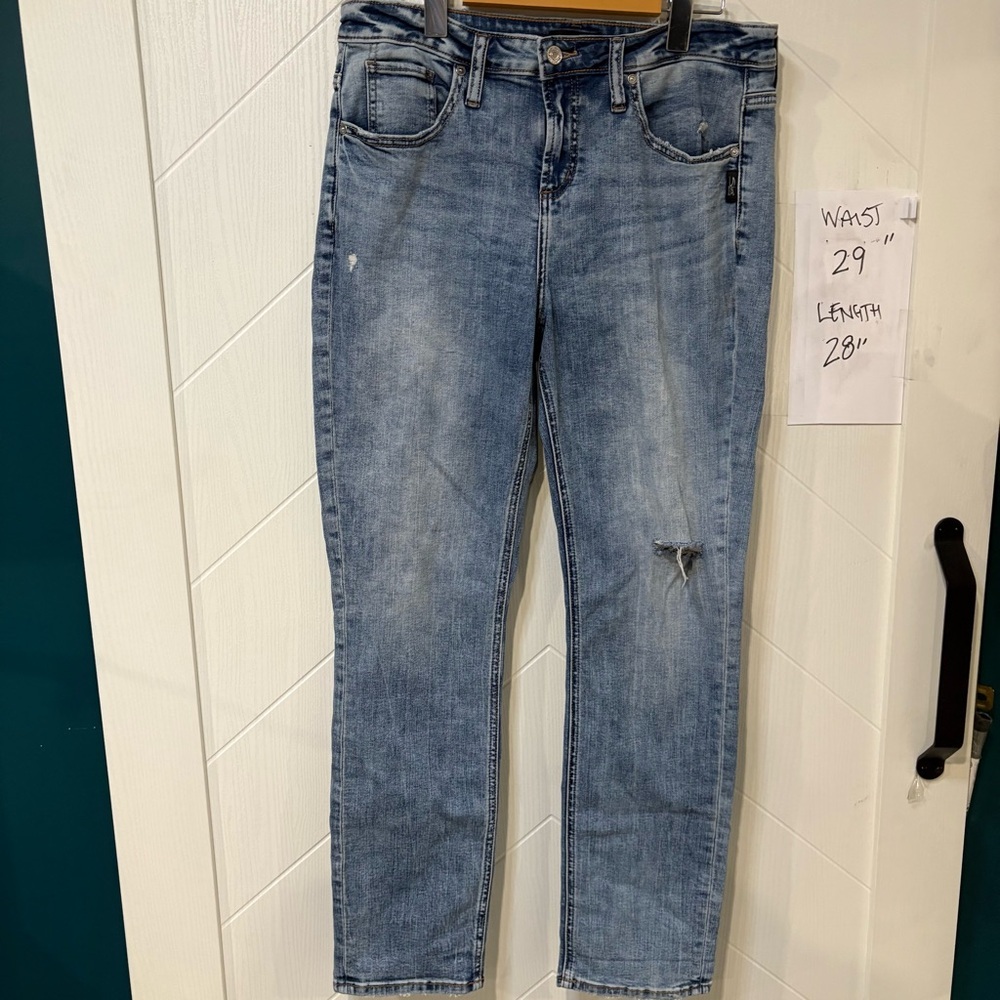Silver Jeans Co. straight leg jeans (W29‎ / L28) streetwear/straightleg/casual